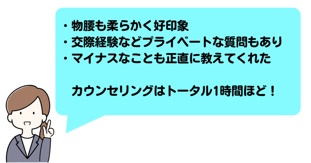 無料カウンセリングの内容は？